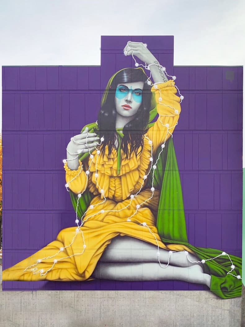 The 75-foot FinDAC mural at Solis